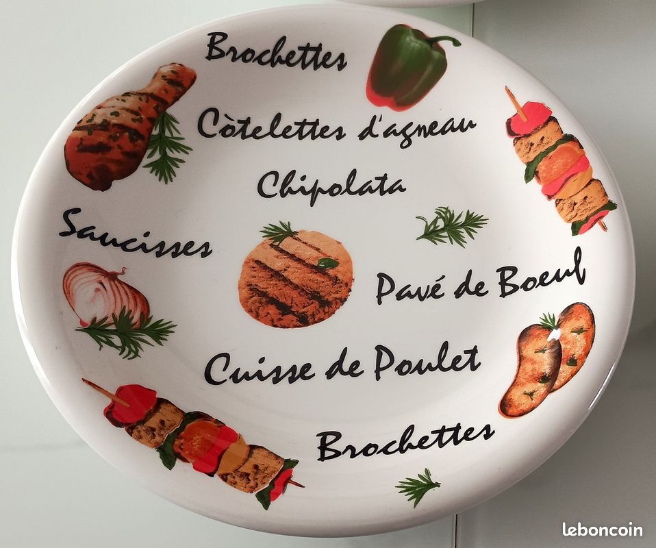 Lot De 3 Assiettes Et Bol Céramique Quadrifoglio Italy – Style Campagnard – Occasion