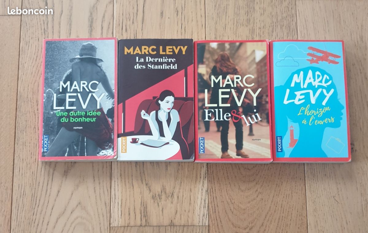 Lot de 4 livres de Marc Lévy (image 1)