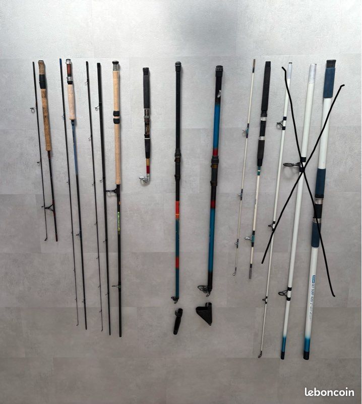 Canne à pêche neuf & occas - carnassier / truite / mer / toc lancer mouche (image 1)