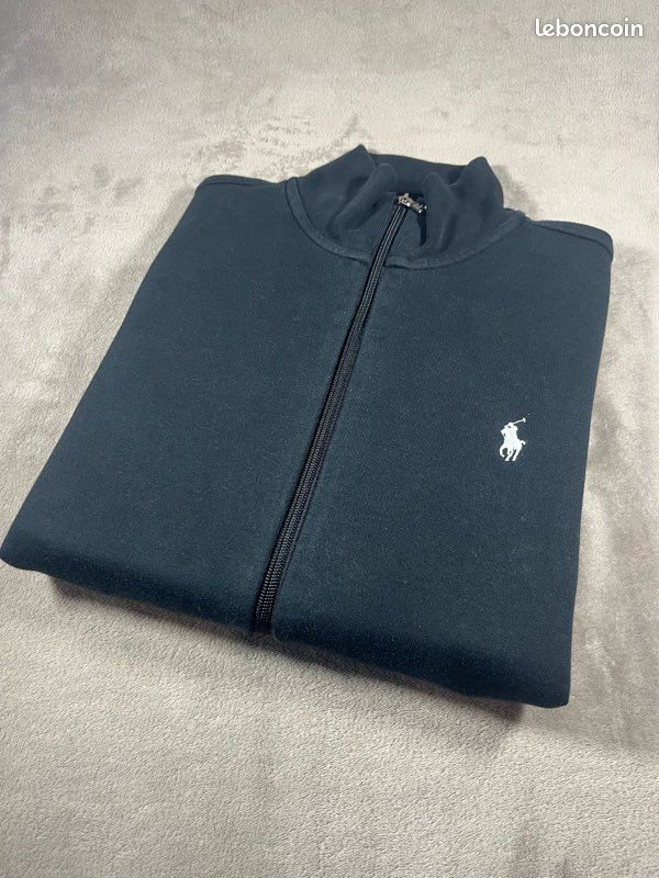 Sweat Pull Ralph Lauren Noir Homme Gilet Ralph Pull Ralph Lauren
