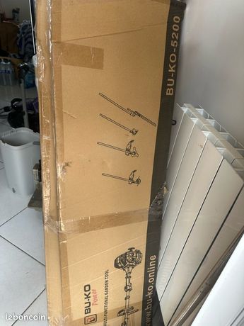 Outil De Jardin 5-en-1 BUKO 52cc - Taille-haie, Tronçonneuse, Débroussailleuse Avec Extension