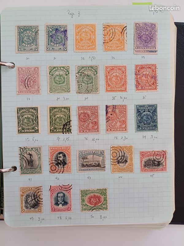 Timbres du Costa Rica (image 7)