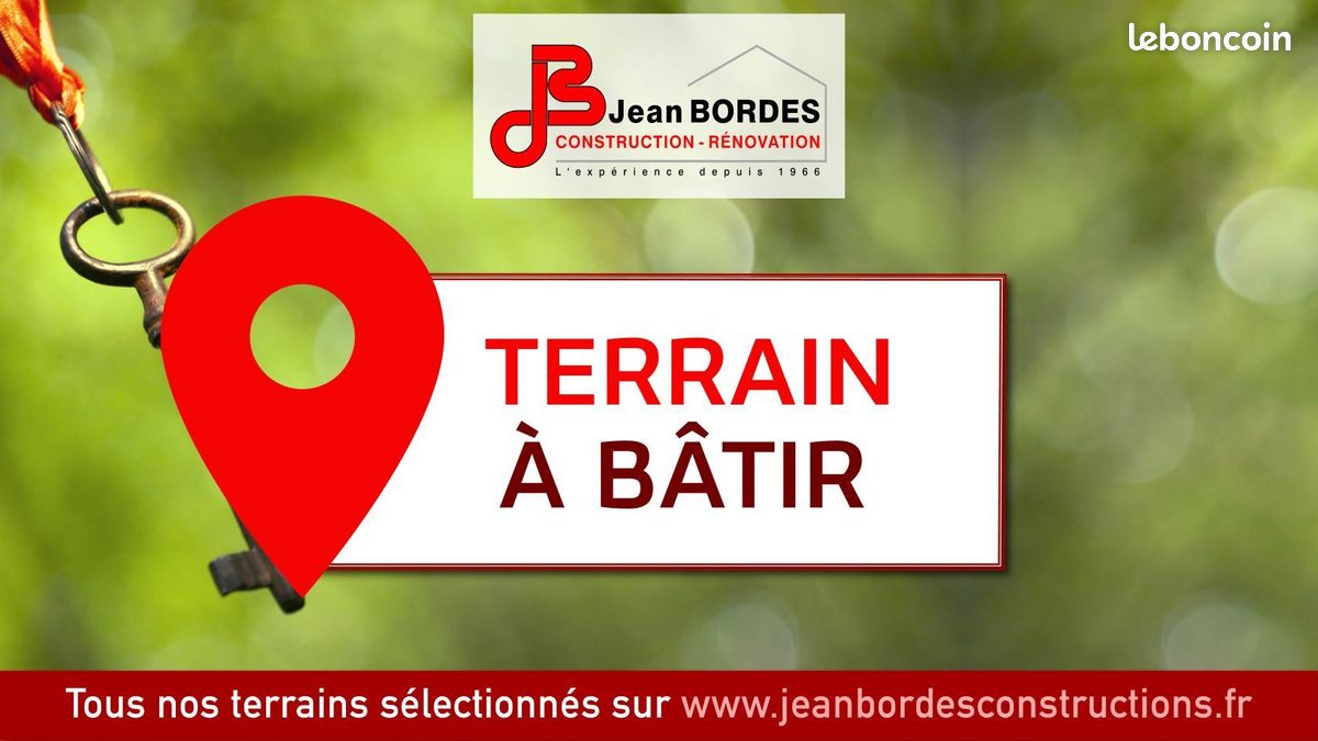Terrain à bâtir de 596 m² à GRENADE-SUR-L'ADOUR (40) · 56 525 €