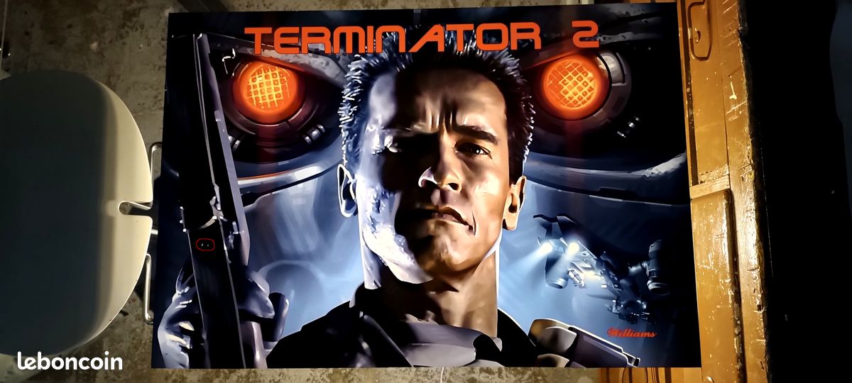 Translite alternatif pour flipper Terminator (image 2)