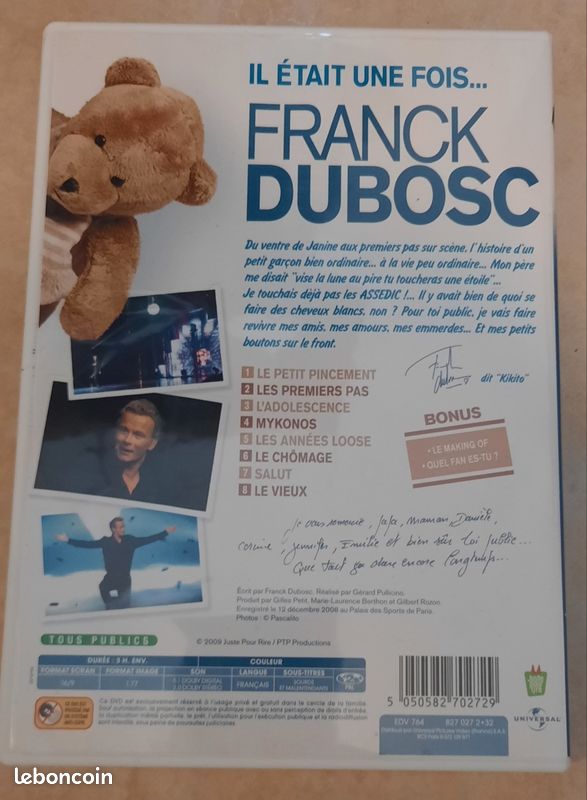 DVD Franck Duboscq : il était une fois (image 2)