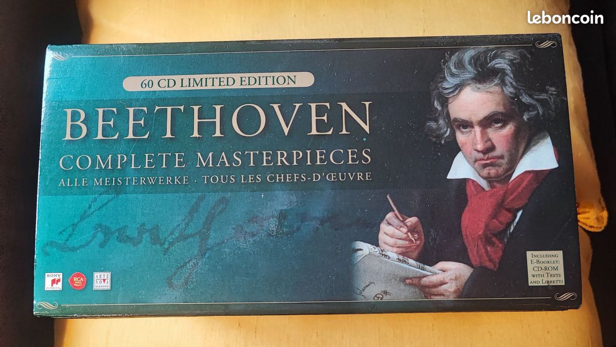 Beethoven Complete Masterpieces 60 CDs - CD - Musique