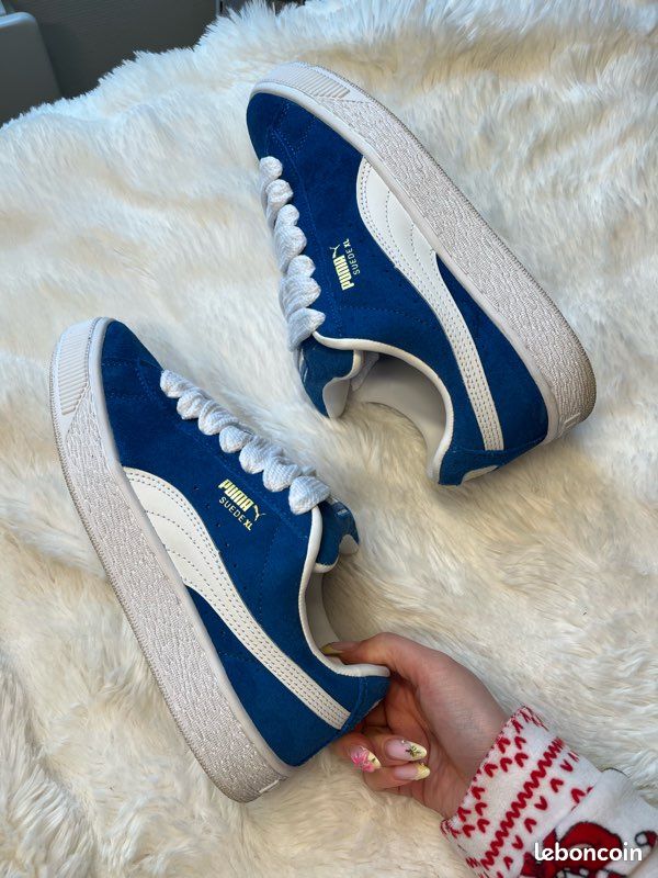Puma Suède XL bleu Chaussures
