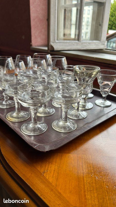 Verres à digestif vintage – lot de 21 pièces (image 6)