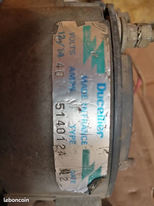 Alternateur 12 Volts pour Renault (image 2)