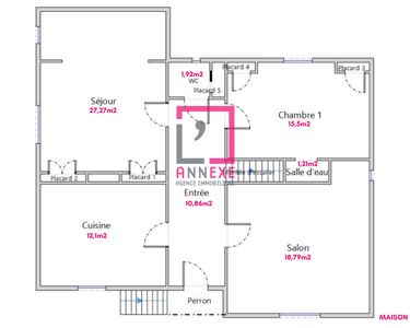 Maison 649 000 € - 137 m²