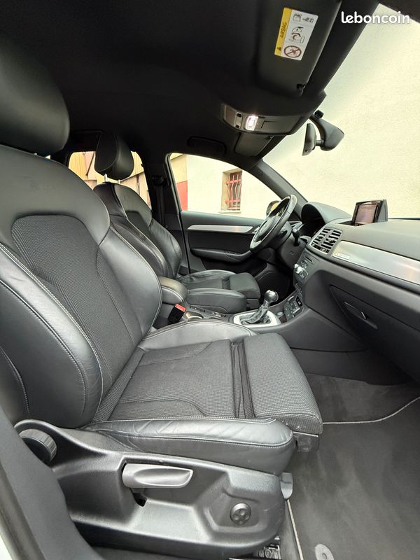 Audi Q3 2.0 TDI 150ch S line Midnight quattro S tronic 7/Rotor/ Sièges Sport/ 2018 (image 3)
