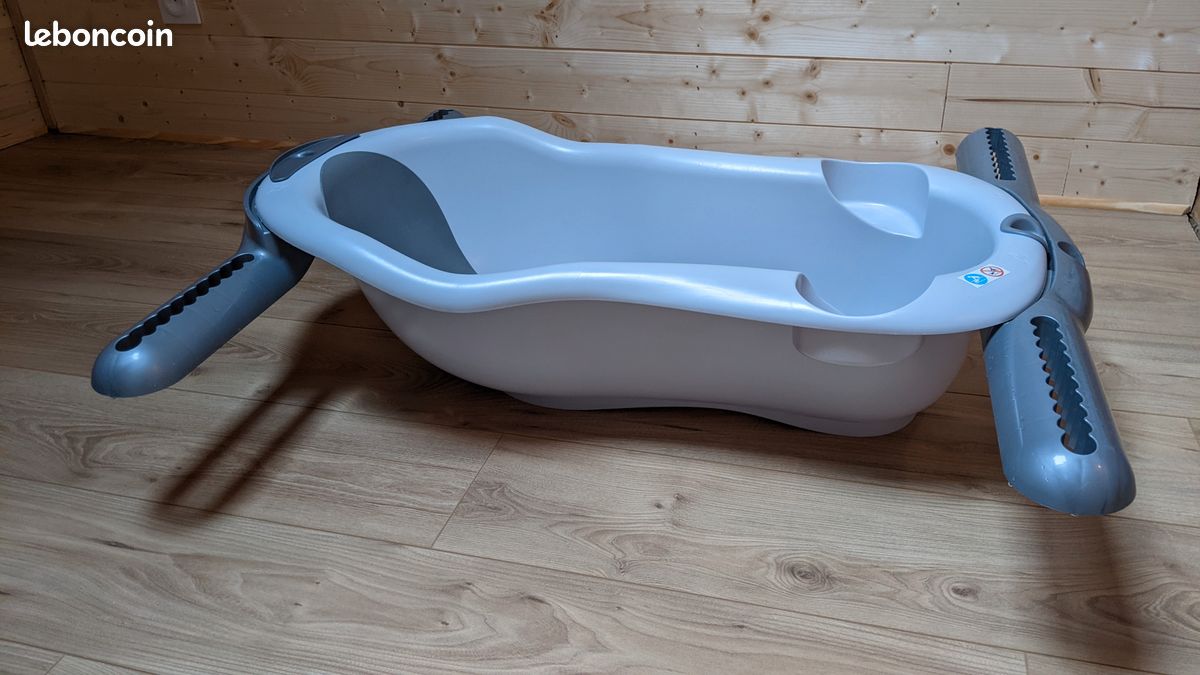 Baignoire bébé Tigex avec support et siège (image 1)