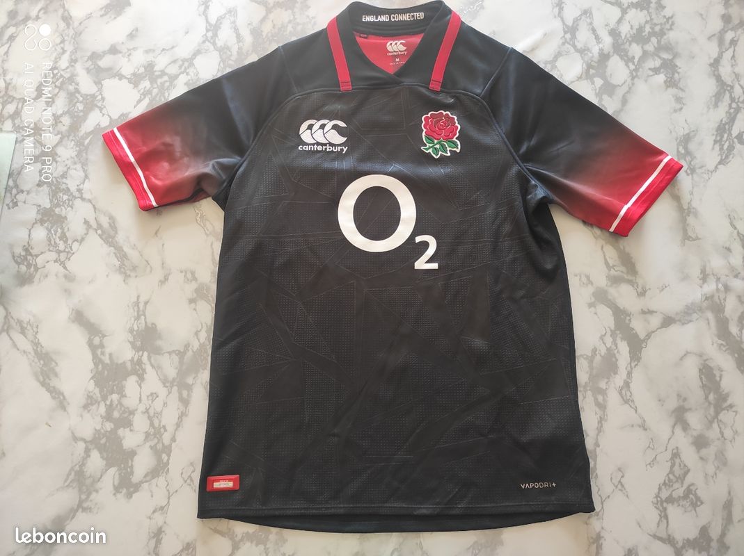 Nouveau Maillot Angleterre Rugby 2018-19 Exterieur replica