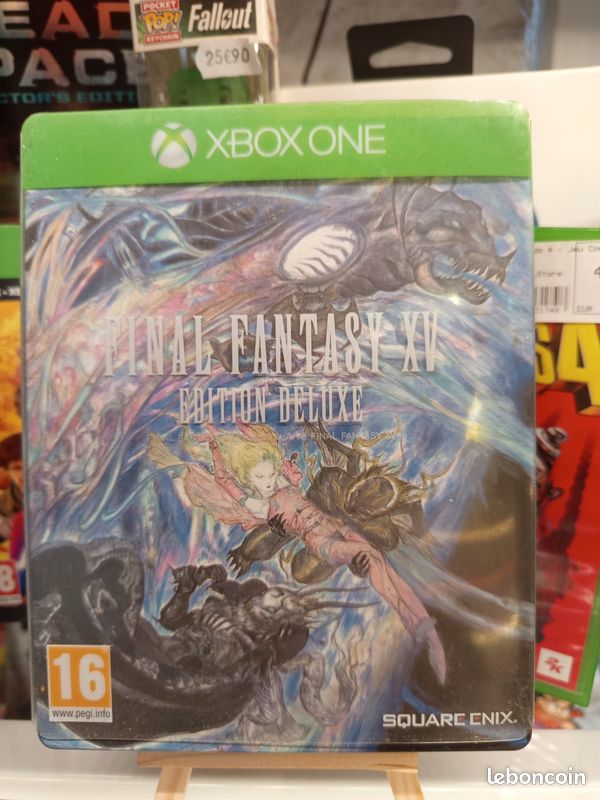 Final Fantasy XV Édition Deluxe Steelbook – Xbox One – Neuf Sous Blister
