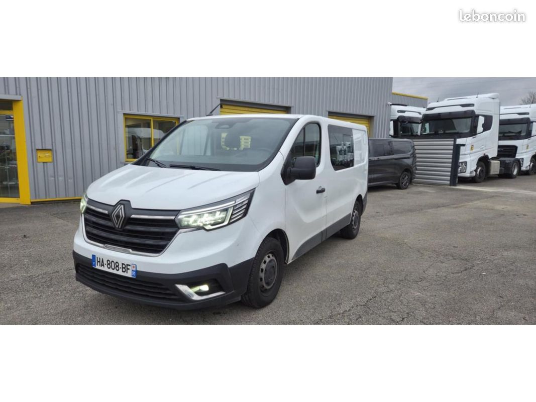 RENAULT TRAFIC L1H1 3000 Kg 2.0 Blue dCi - 130 III CABINE APPROFONDIE Confort (image 1)
