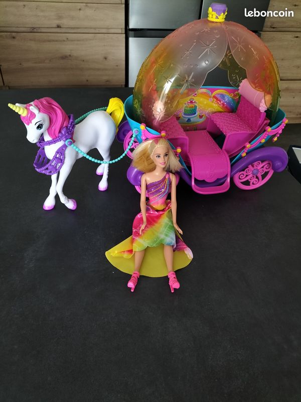 Barbie Dreamtopia Le Carrosse De Barbie Barbie Dreamtopia Carrosse