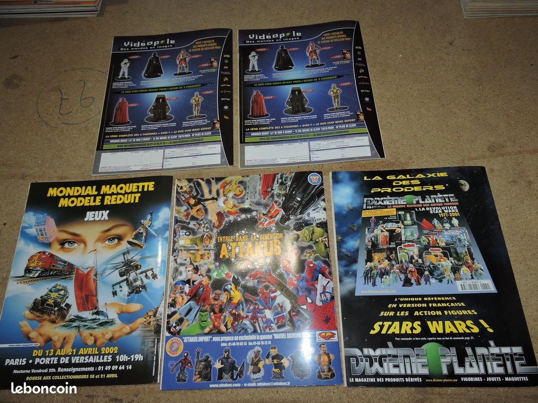 LOT 10 revues Magazine Années 2000 DIXIEME PLANETE Produits dérivés Films Bd Séries Cinéma TV N° 13 14 15 16 17 18 19 21 22 23 Daredevil Gi Joe Goldorak Matrix X Men Hulk Terminator ... (image 6)