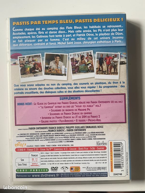 DVD Camping avec franck dubosc gerard lanvin mathilde seigner claude brasseur (image 2)