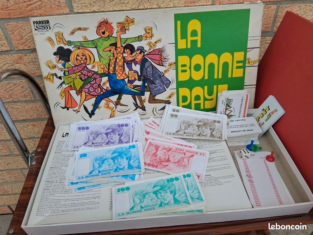 Jeu La bonne paye 1977 (image 1)
