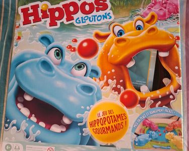 Hippos Gloutons - Jeu de société pour enfants - Jeu de rapidité