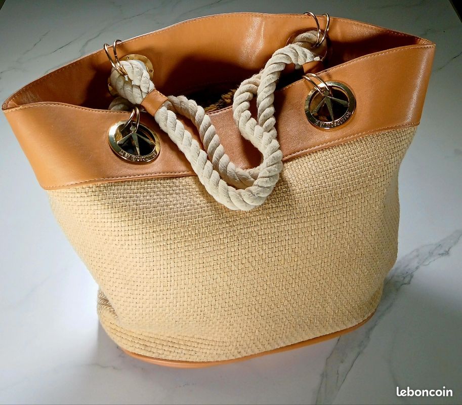 Sac à Main Ou Sac Porté épaule De Marque MOSQUITOS - Couleur Jaune, Matière Synthétique, Occasion