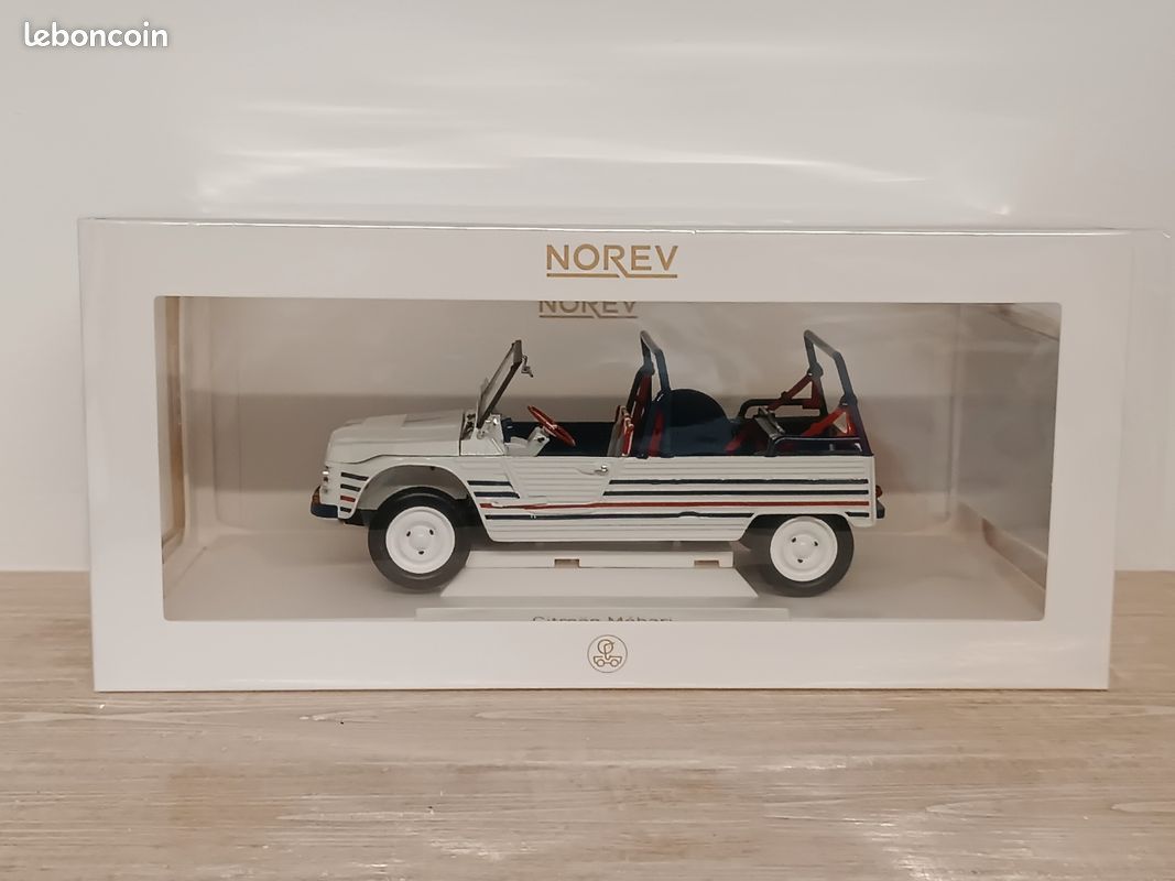 Citroën Méhari 1983 NOREV 1/18 – Bleu Clair – Édition Limitée 300 Pcs – Neuve