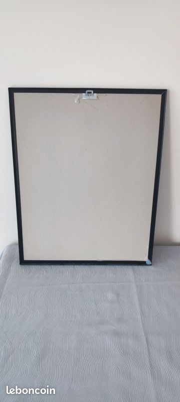 Photo dans cadre noir sous vitre 40 x 50 cm (image 2)