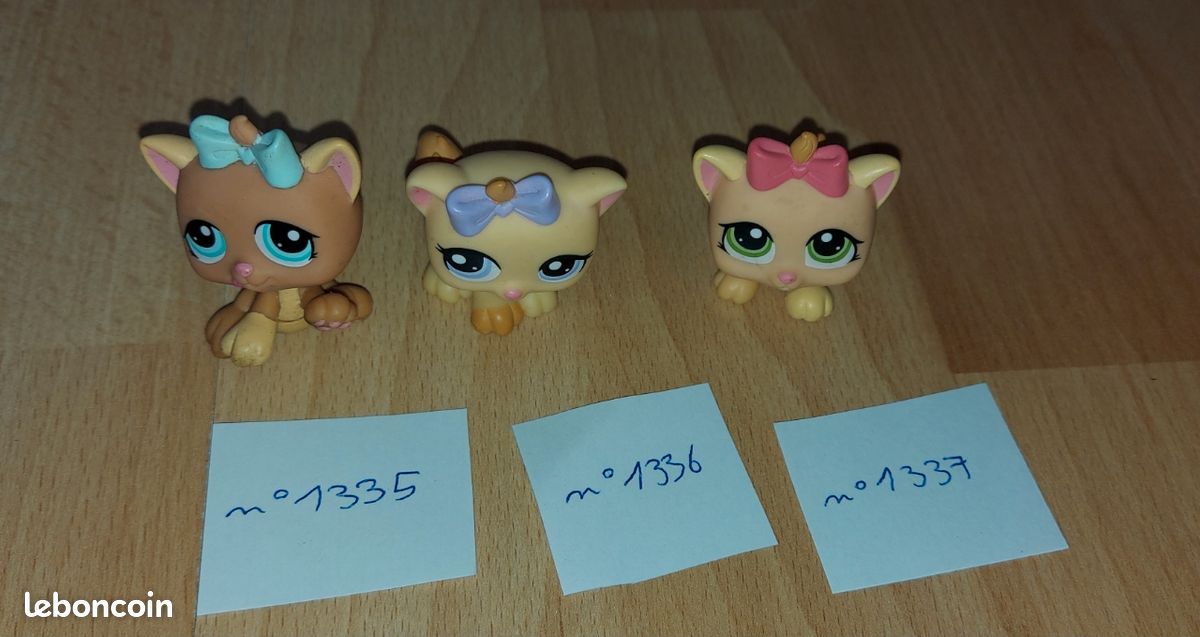 Figurines rares Littlest Pet Shop trio (image 1)
