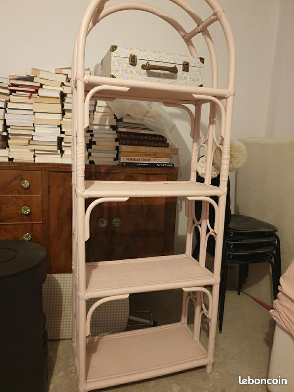 Bibliotheque rotin (image 1)