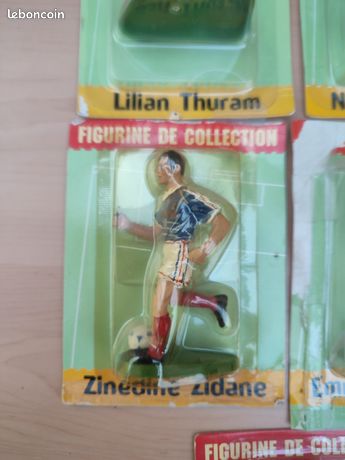 Lot 5 figurines FOOTBALL 98 / STARLUX/ ÉDITIONS ATLAS - Collection