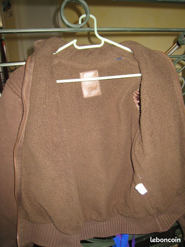 Veste sweat blouson (image 2)
