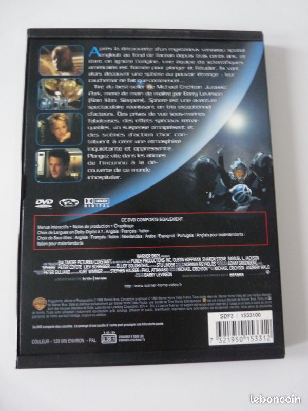 DVD "Sphère" (image 2)