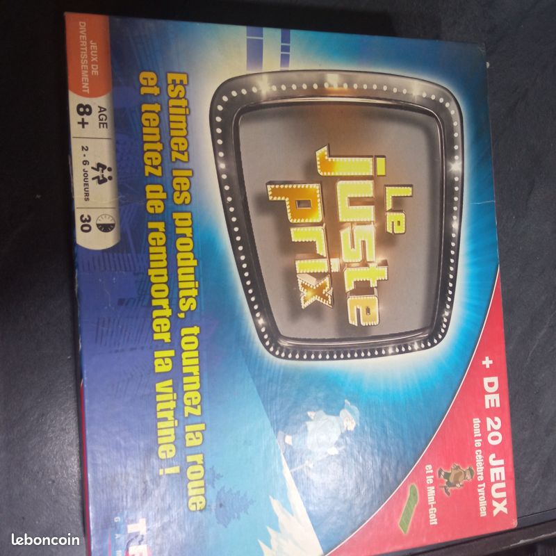 Jeu de société "le juste prix" (image 1)