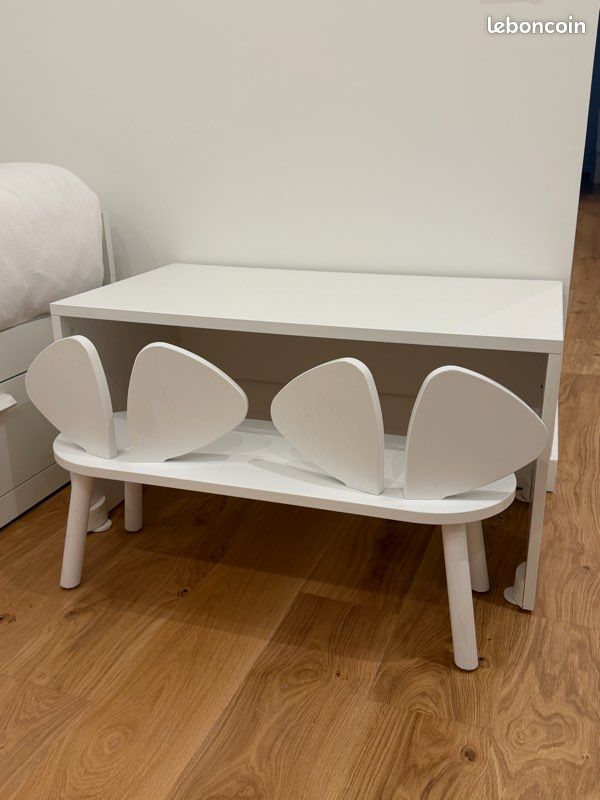 Banc bureau enfant Smastad (image 1)