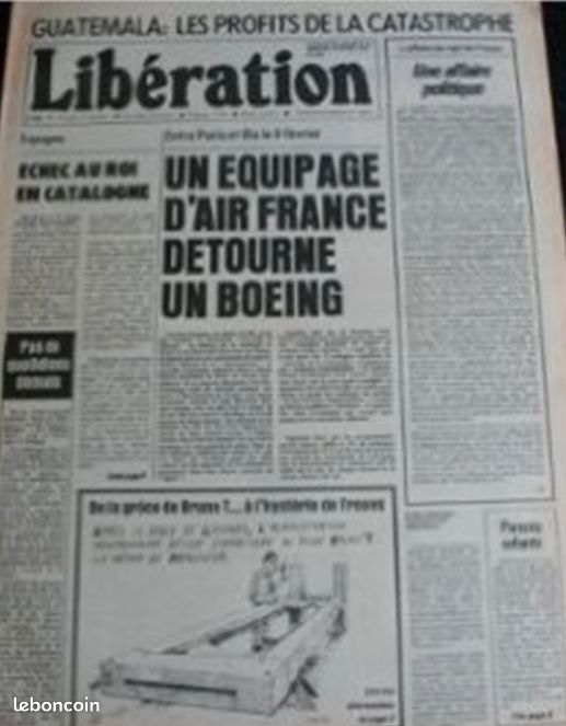 2 N° de Libération 1976 (1 er & 20 février - jaunis) (image 2)