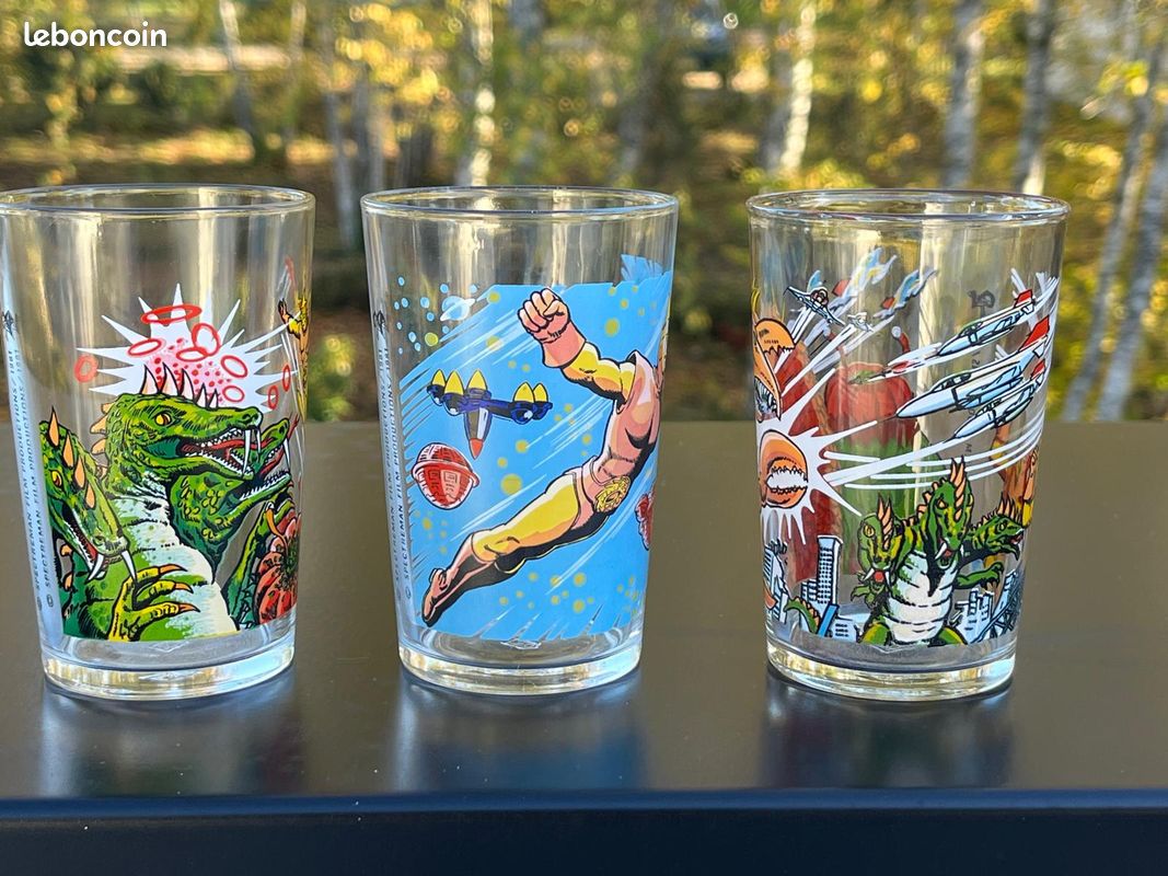 Verre à Moutarde Amora Spectreman - Spectreman Affronte Dr. Gori Et Karas