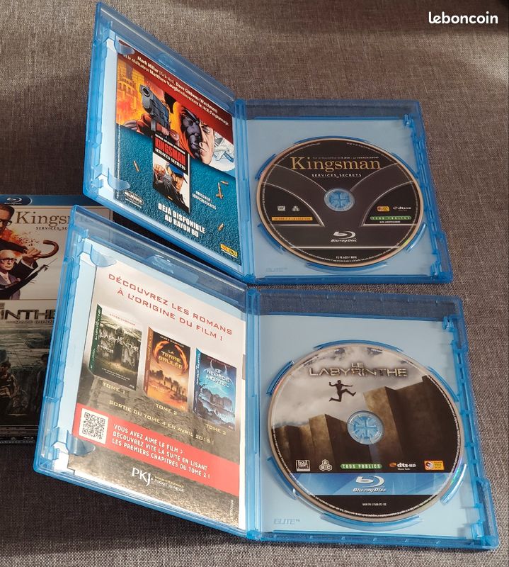 Coffret de 2 films Blu-ray Kingsman Services Secrets/ Le Labyrinthe ~ Walter (image 5)