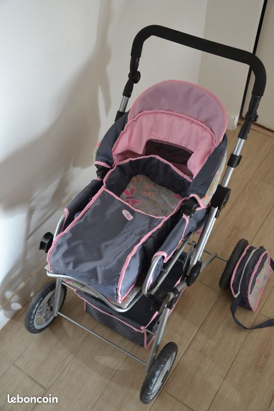 Ib style® JUMA 2 in 1 poussette combinée | Buggy | landau | pliable