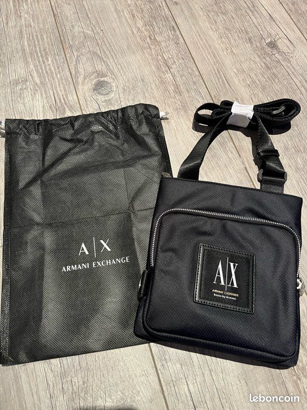 Neuve Sacoche homme Armani Exchange Accessoires Bagagerie