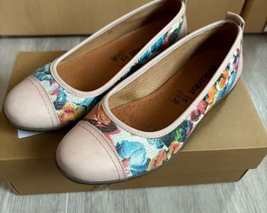 Ballerines à motifs fleurs Chaussures