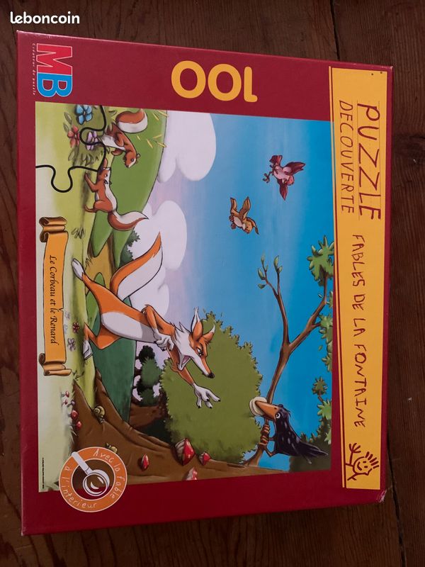 Puzzle Le Corbeau et le Renard (image 1)