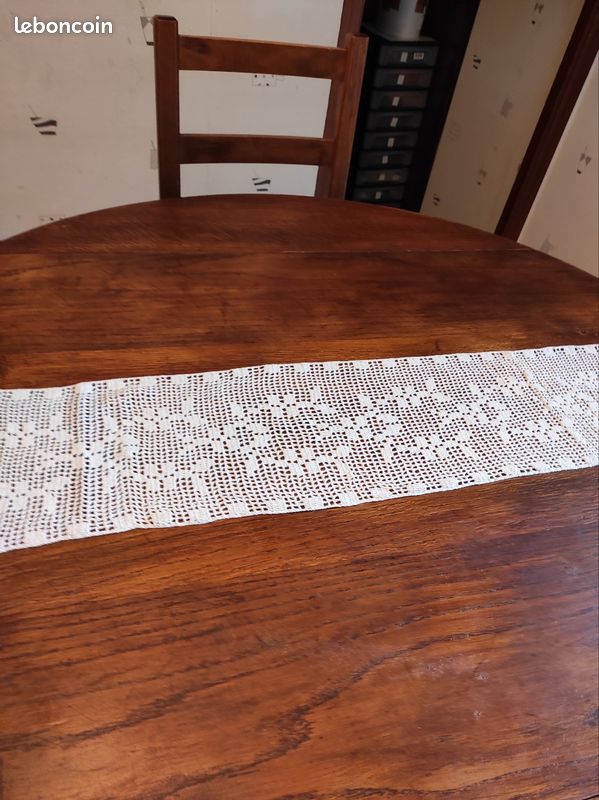 Chemin de table écru 85x20 cm (image 4)