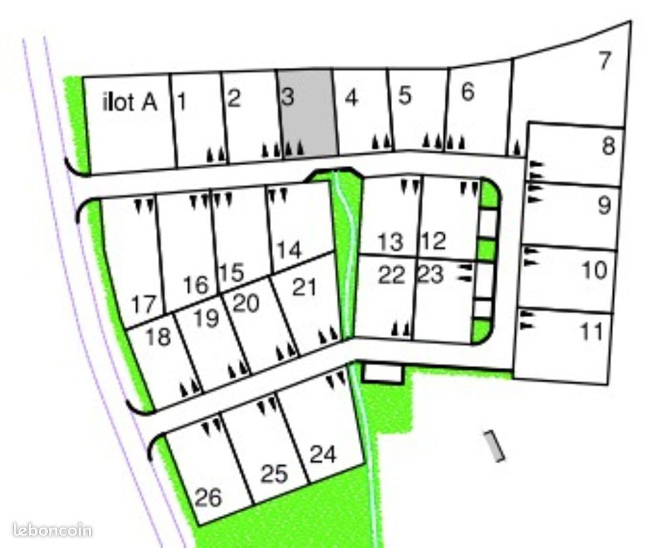 Terrain 316 m² · à Commequiers · 316 m² · 58 500 €