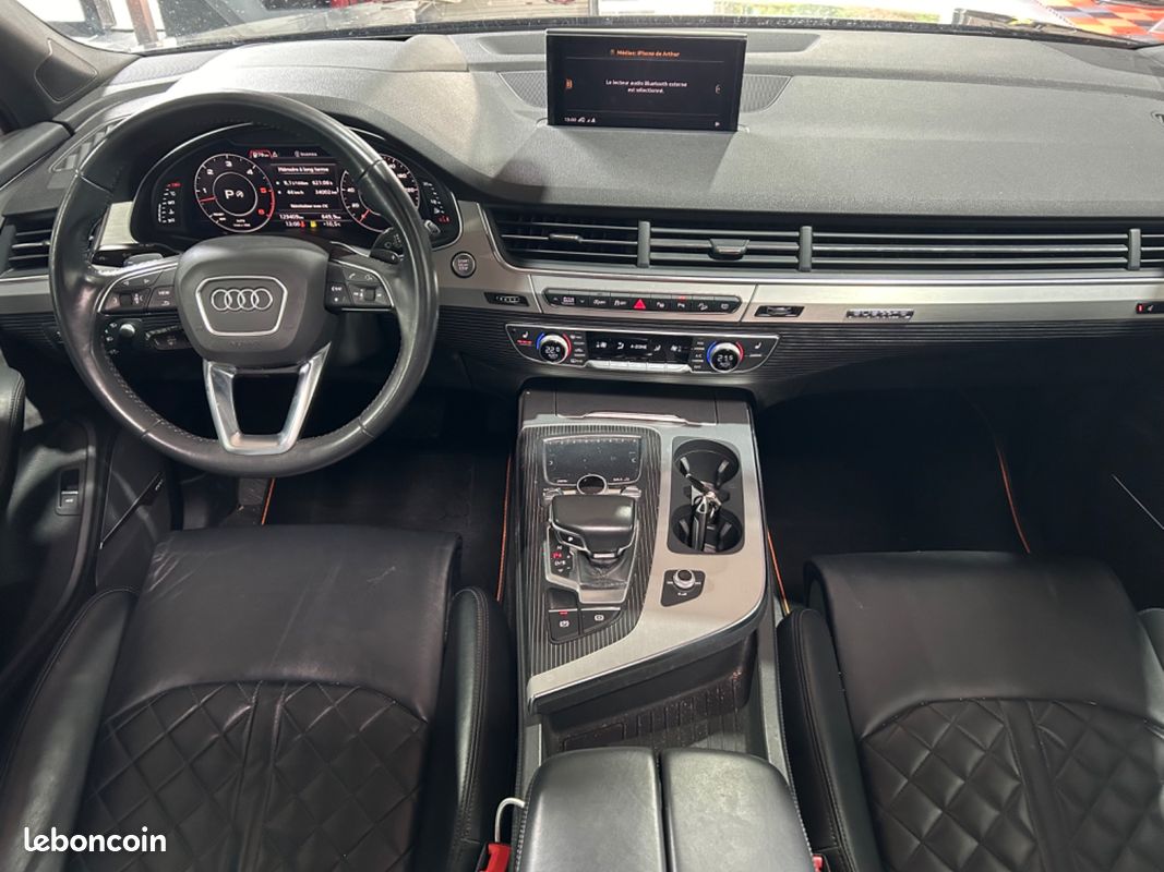 AUDI Q7 3.0 50 TDI 286 CH S-LINE QUATTRO TIPTRONIC / SUIVI CONSTRUCTEUR / CAMÉRA 360 / TOIT OUVRANT / BOSe (image 14)