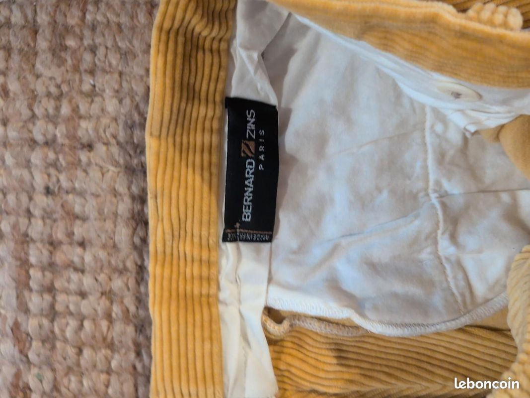 Pantalon en velours côtelé grande taille Brisbane moss (image 5)