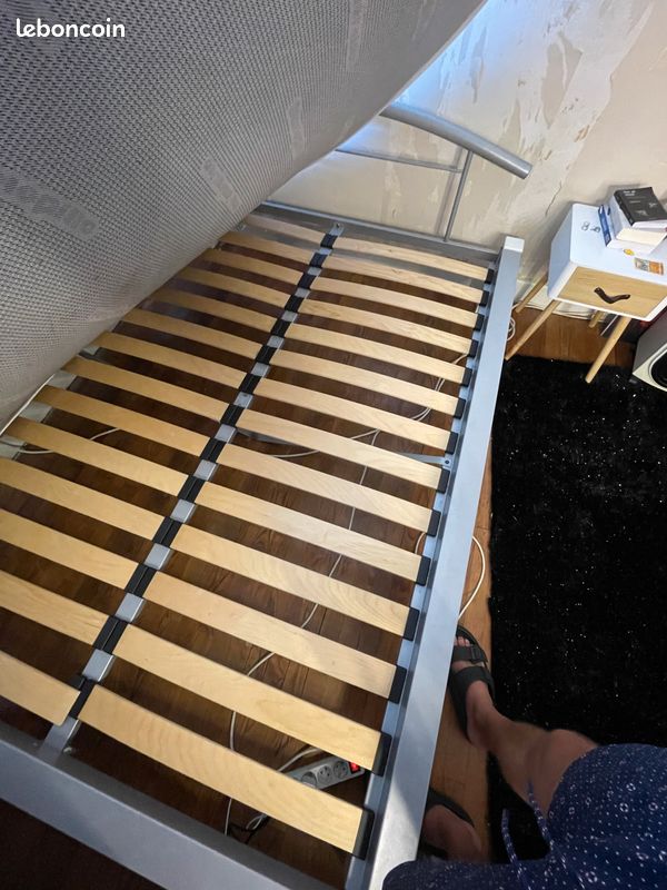 Vend lit et matelas 140 190 (image 2)