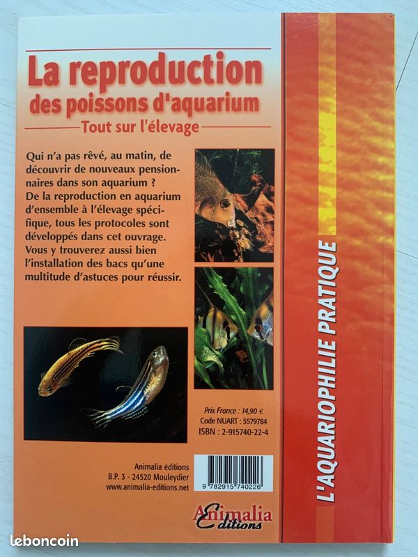 Livre reproduction poissons aquarium (image 2)