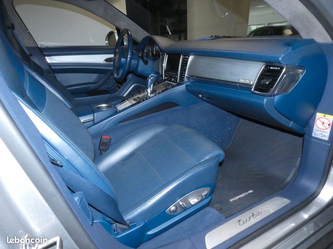 Porsche Panamera Turbo 4.8 500CH - 2ème Main - Suivi Complet - Eklusiv Manufaktur - Pack Chrono - Echappement Sport - Sport Design - Toit Pano - 180000KM (image 4)