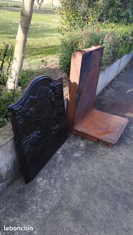 Plaque en fonte cheminée (image 3)