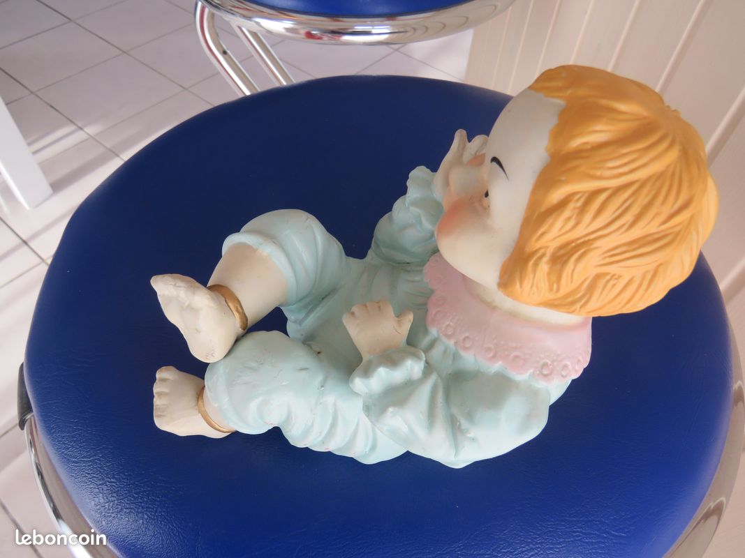 Poupée ancienne : petit bébé ancien en céramique - eBay